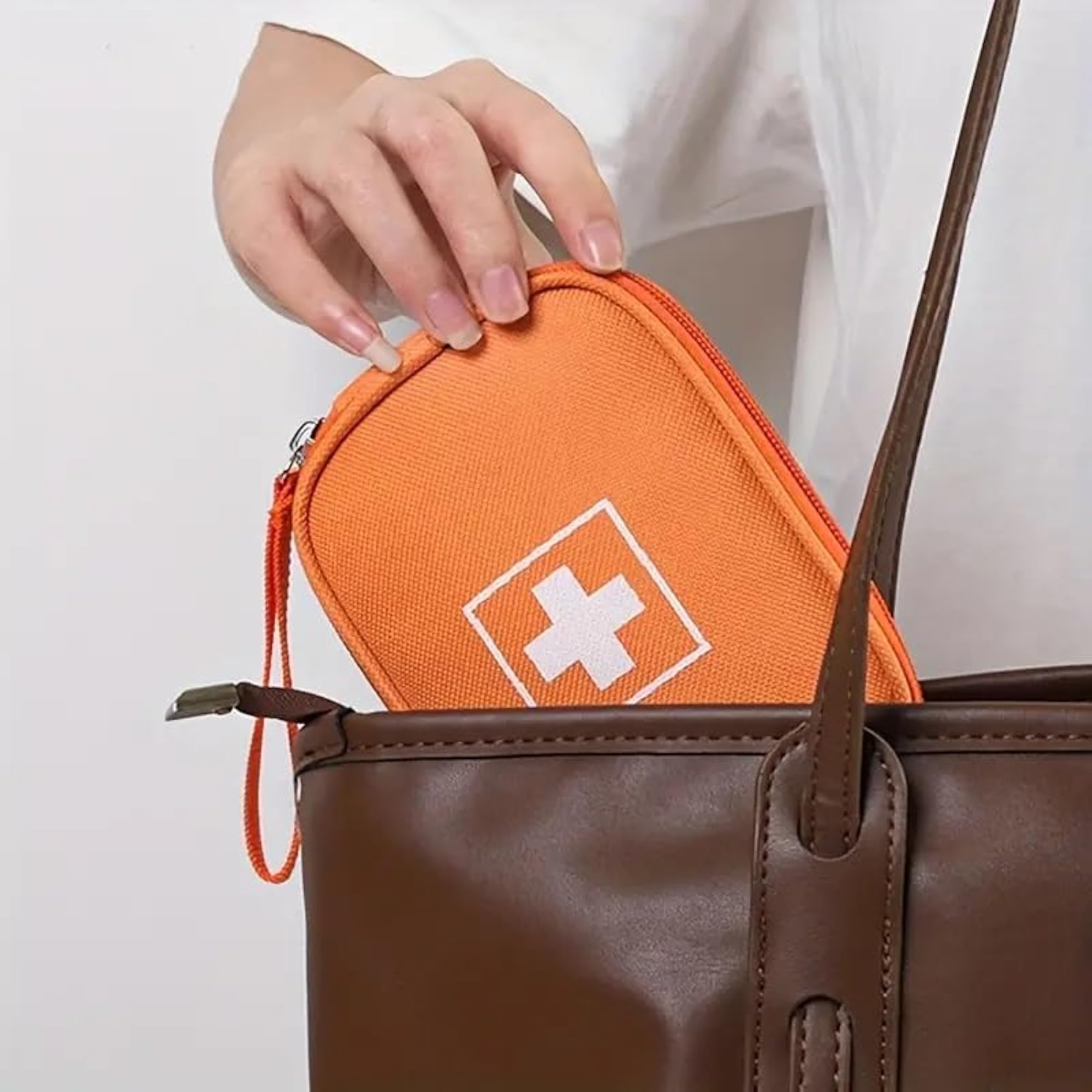 Portable Medical First Aid Bag for Outdoor Use
